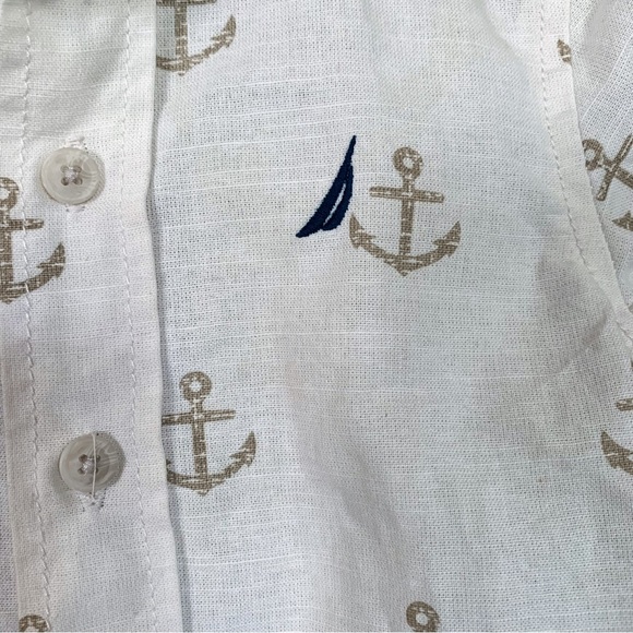 Nautica • Nautical Print Dress Shirt - Picture 3 of 5